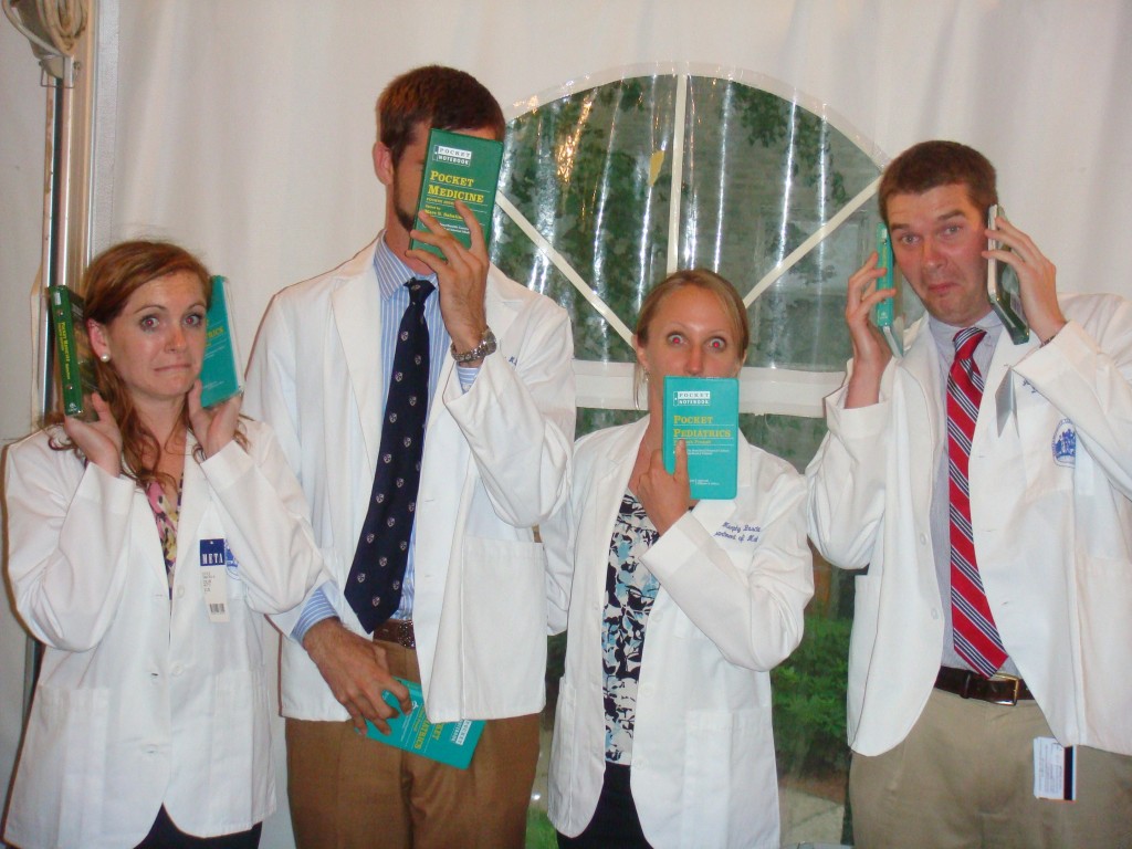 Interns with books - funny